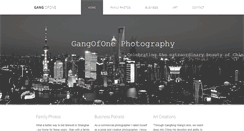 Desktop Screenshot of gangofonephotography.com